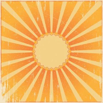 Vintage yellow background Stock Illustration