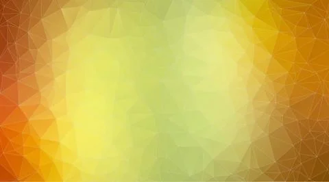 Vintage yellow pattern. polygonal textured background Stock Illustration
