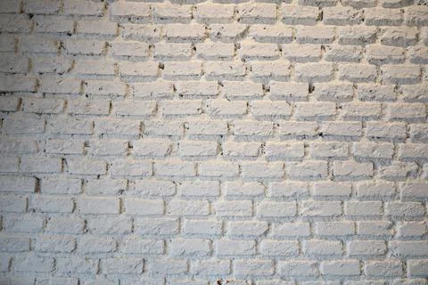 Vintage,White,Brick,Wall,,can,Use,For,Background Stock Photos