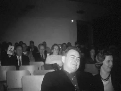 Vinton, VA - 1963: Audience Stock-Footage 233726203