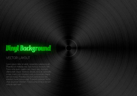Vinyl background Stock Illustration