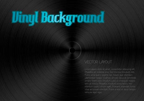 Vinyl background Stock Illustration