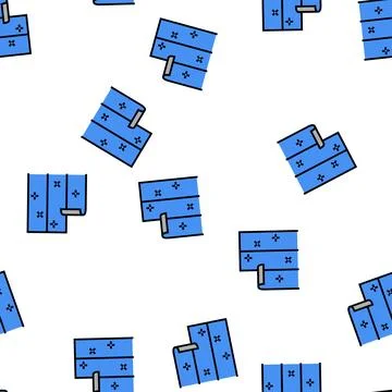 Vinyl covering vector seamless pattern Stock Illustration