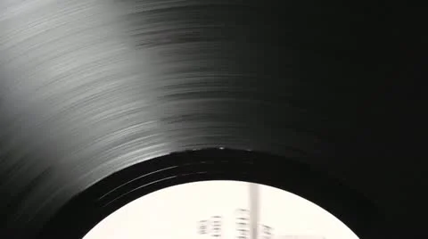 Vinyl disc Stock Footage 11105463