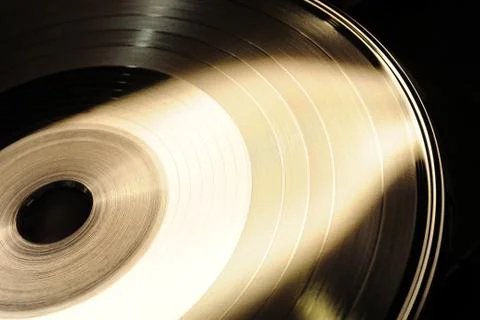 Vinyl disc form Stock Photos