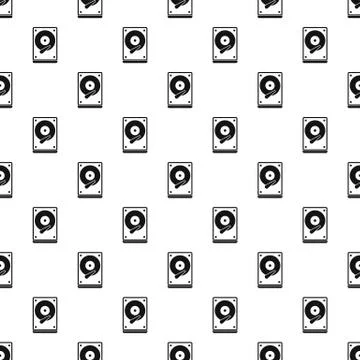 Vinyl pattern, simple style Stockillustratie