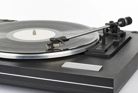 Vinyl player Stock Photos