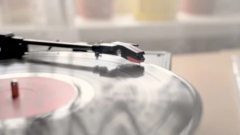 Vinyl record 02 Stock Footage 163650395