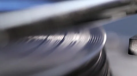 Vinyl record Video stock 46493285