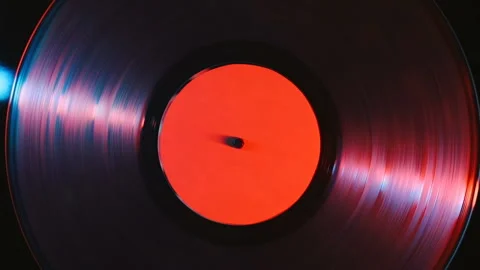 Vinyl record Stock Footage 155333875