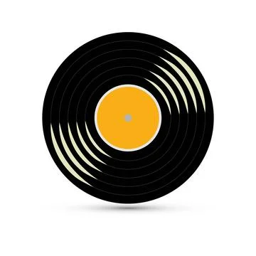 Vinyl record Stock Illustration