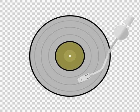 Vinyl record Illustrazione stock