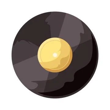 Vinyl record illustration Stock Illustration