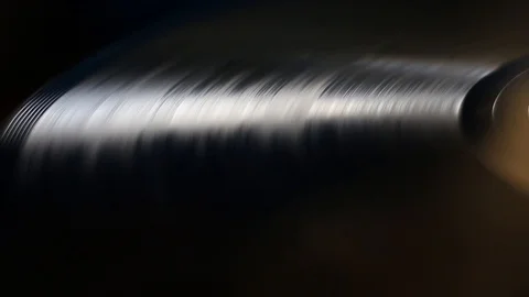 Vinyl Record Looped Video Stock Footage 128410980