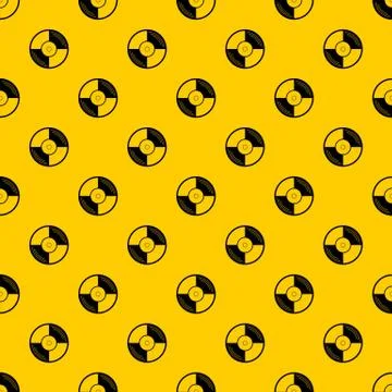 Vinyl record pattern vector Stockillustratie