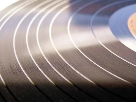 Vinyl record Stock Photos