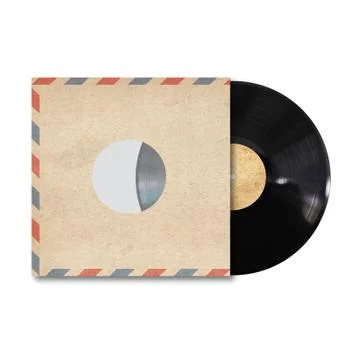 Vinyl record Stock Photos