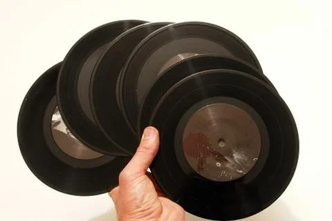 Vinyl record Stock Photos