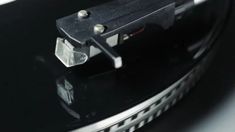 Vinyl Record Player 2 Stock Footage 141639319