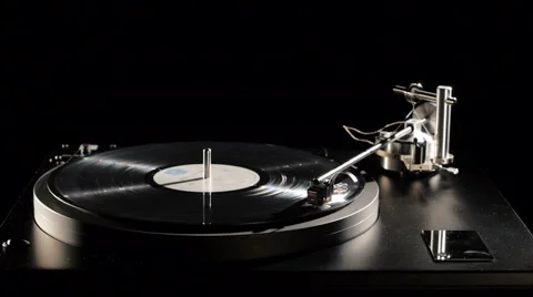 Vinyl record player Stock Footage 62799739