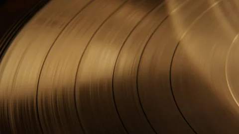 Vinyl Record Player Shots - High Quality Cinematic - Grooves High 2 Stock Footage 244148808