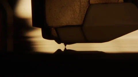 Vinyl Record Player Shots - High Quality Cinematic - Profile ECU Stock Footage 244149088