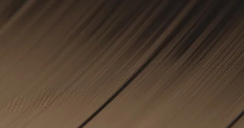 Vinyl Record Player Shots - High Quality Cinematic - only grooves Stock Footage 244149577