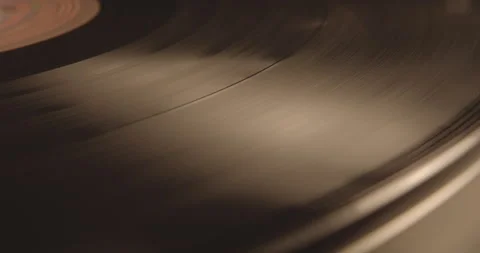 Vinyl Record Player Shots - High Quality Cinematic - MS Stock Footage 244150140