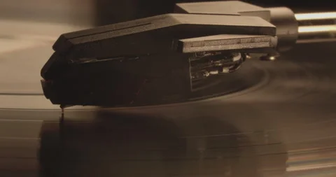 Vinyl Record Player Shots - High Quality Cinematic - profle Stock Footage 244150152