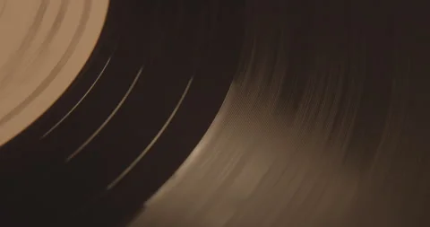Vinyl Record Player Shots - High Quality Cinematic - Groove end of record Stock Footage 244150175