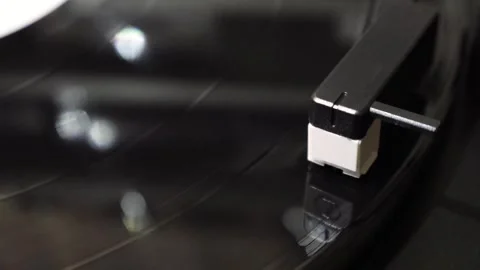 Vinyl Record Playing Video stock 284767124
