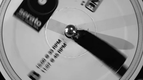 Vinyl record rotation. Stock Footage 103231625