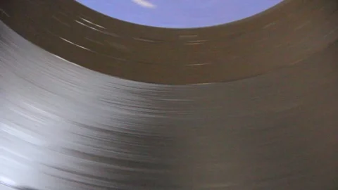 Vinyl Record Spinning Video stock 125702670