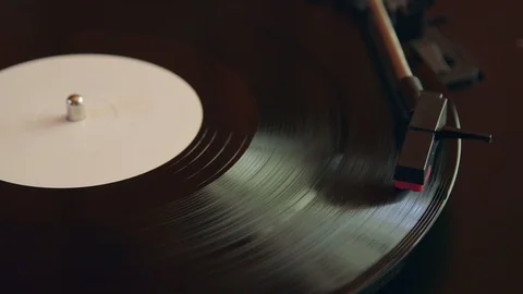 Vinyl record timelapse Stock Footage 101495986