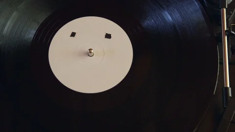Vinyl record for tracking Stock Footage 101494600