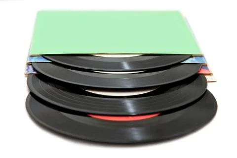 Vinyl records Stock Photos