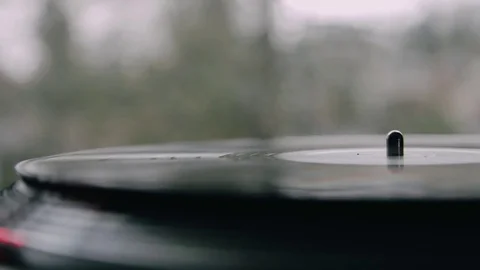 Vinyl Turntable - Disk Stock Footage 72003002