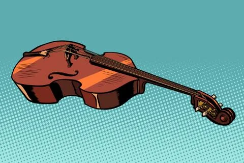 Viola musical instrument イラスト素材