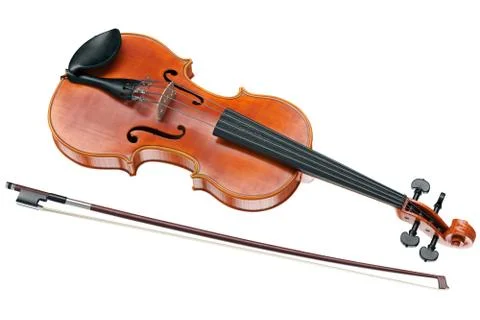 Viola stringed musical instrument Illustrazione stock