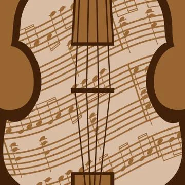 Viola vector Stock-Illustration