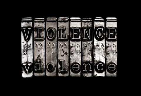 Violence Stock Illustration
