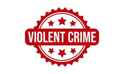 Violent Crime Rubber Stamp. Violent Crime Rubber Grunge Stamp Seal Vector I.. Stock Illustration