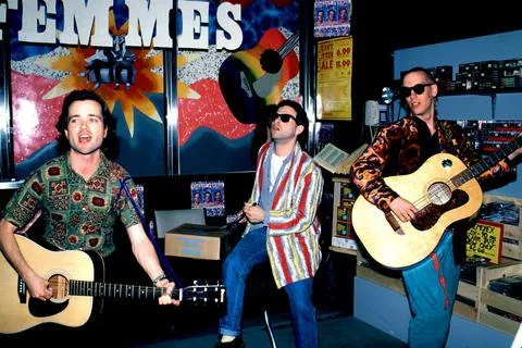 Violent Femmes perform a set at Tower Records in Sherman Oaks, CA.1999 Credit: Stock Photos