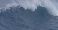 Violent Waves In The Ocean 3 Stock Footage