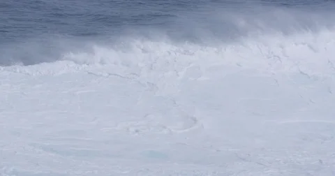 Violent Waves In The Ocean 4 Video stock 83058754