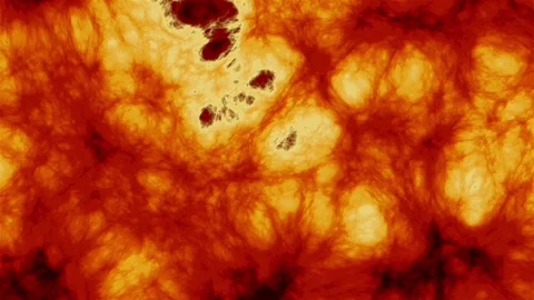 Violently explosive flame energy Stock Footage 240320959