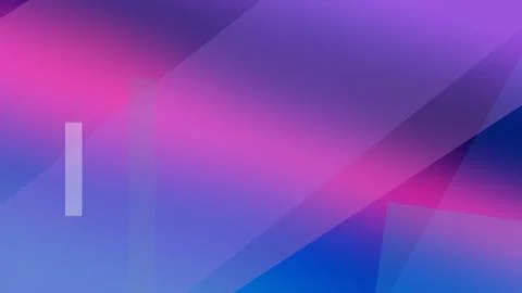 Violet abstract background with glowing gradient light, translucent geometr.. Stock Illustration