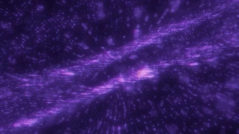 Violet abstract background of shimmering glitter particles Stock Footage 259173238