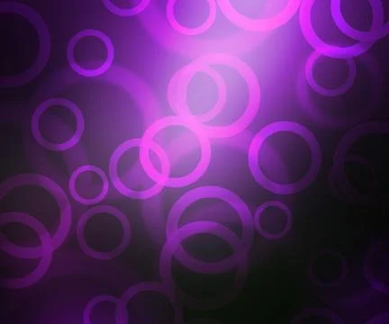 Violet abstract circles bokeh Stock Illustration