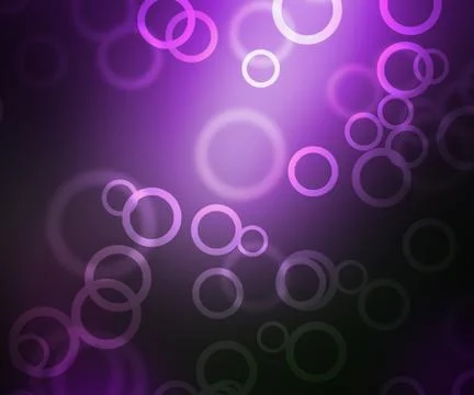 Violet abstract circles bokeh Illustrazione stock